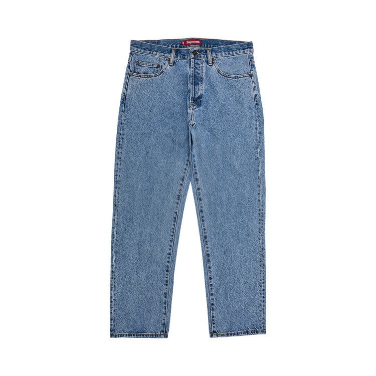 Buy Supreme Regular Jean 'Washed Indigo' - SS25P31 WASHED