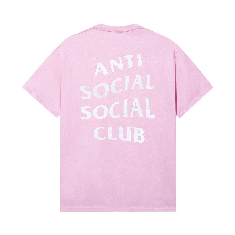 Buy Anti Social Social Club Seasonal Mind Games Tee 'Candy Pink