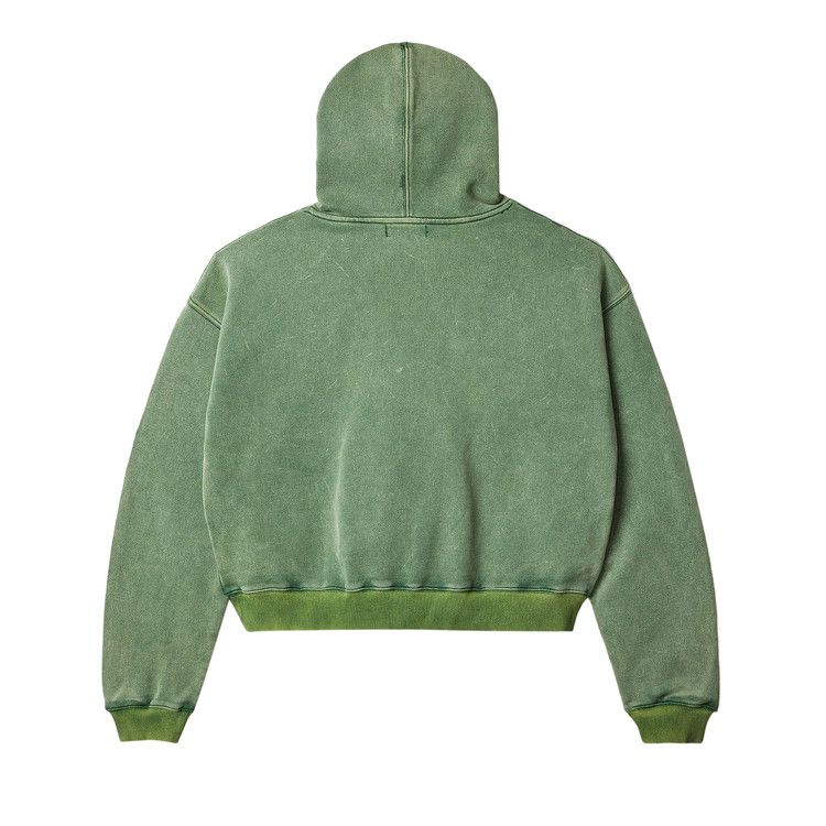 パーカー・フーディ AFTER PRAY Soleil printed hoodie green 241CTS230_GN 1574789_02.jpg.jpeg