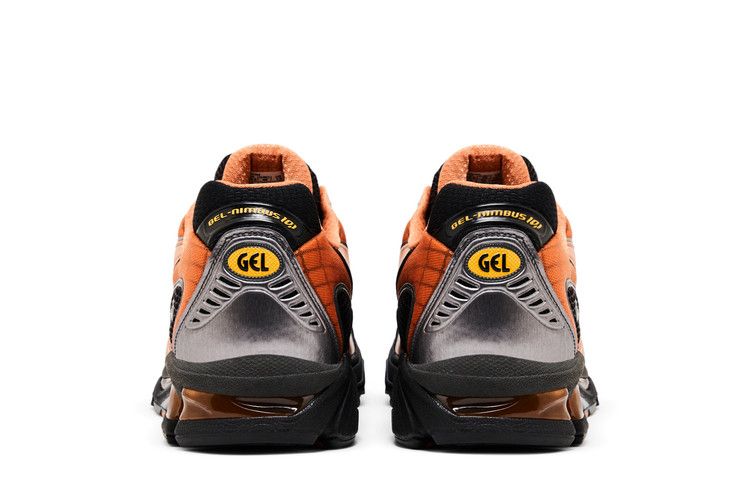 Asics Gel Nimbus 10.1 Black Rust Orange