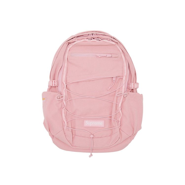 Supreme Logo Backpack (SS25) Light Pink – YankeeKicks Online