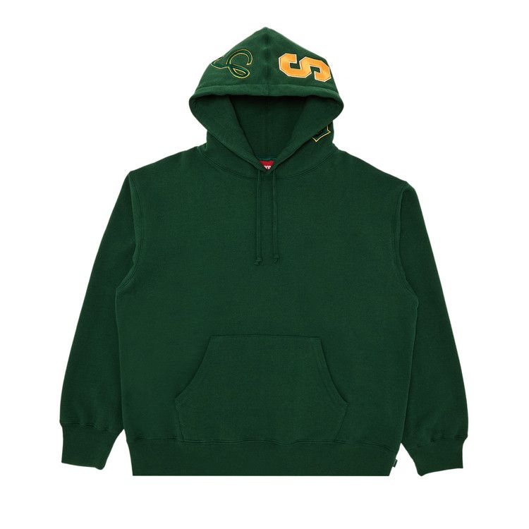Supreme Multi S Logo Hoodie Pine