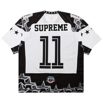 Buy Supreme Stars Football Jersey 'Black' - SS25KN9 BLACK | GOAT