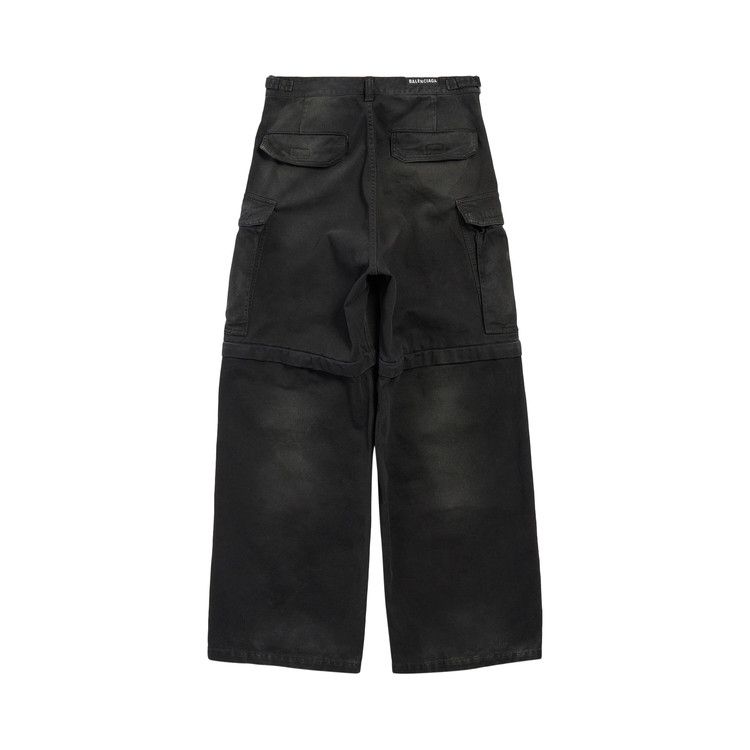 Balenciaga Cargo Pants Sunbleached Black