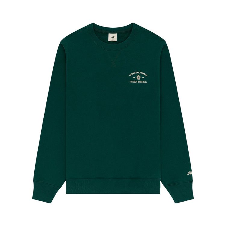 Aimé Leon Dore X New Balance Sonny Ny Iftb Crewneck Sweatshirt 'rainforest'