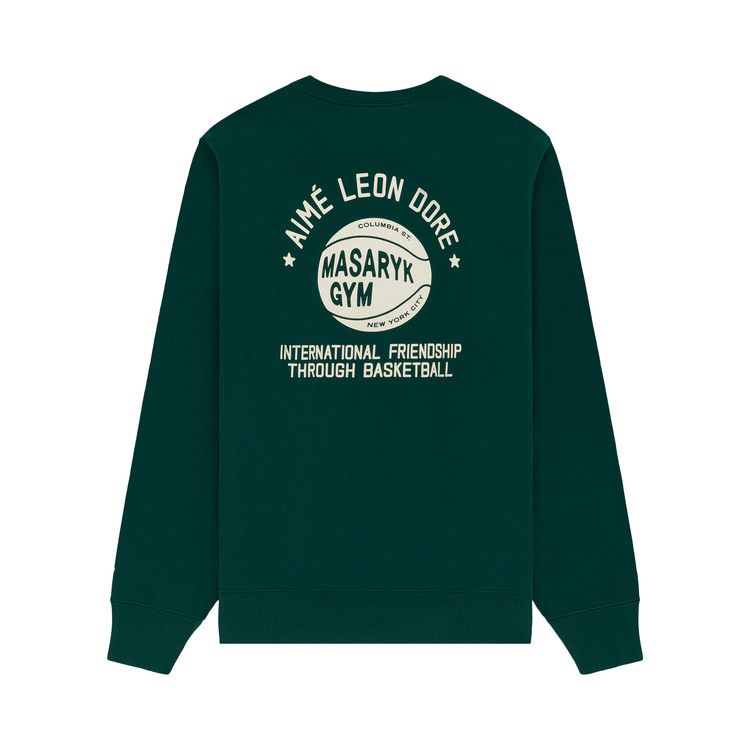 Aimé Leon Dore X New Balance Sonny Ny Iftb Crewneck Sweatshirt 'rainforest'