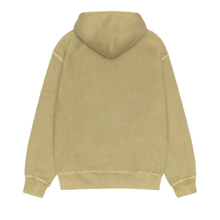 Stussy Jumbo Zip Hoodie Pigment Dyed 'elm'