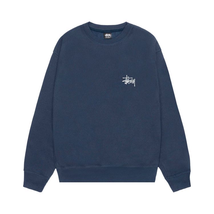 Stussy Basic Crew 'navy'