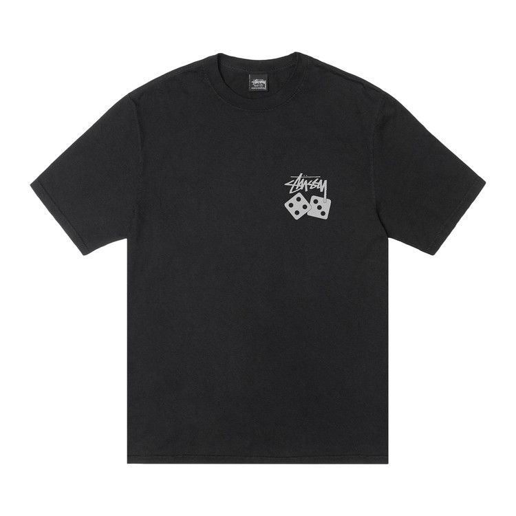 Stussy Dice Tee Pigment Dyed 'black'