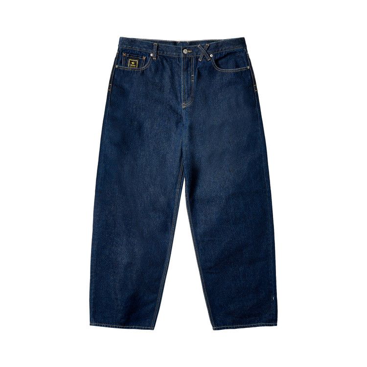 Palace Maharishi Baggy Denim Short Indigo - Palace Maharishi