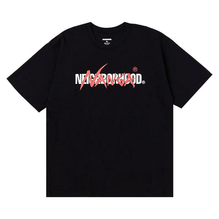 ✰over print✰【新品同様】✰patch shirts black Buy Neighborhood x Nanga Tee 'Black' - 242PCNNN ST01 BLAC | GOAT CA