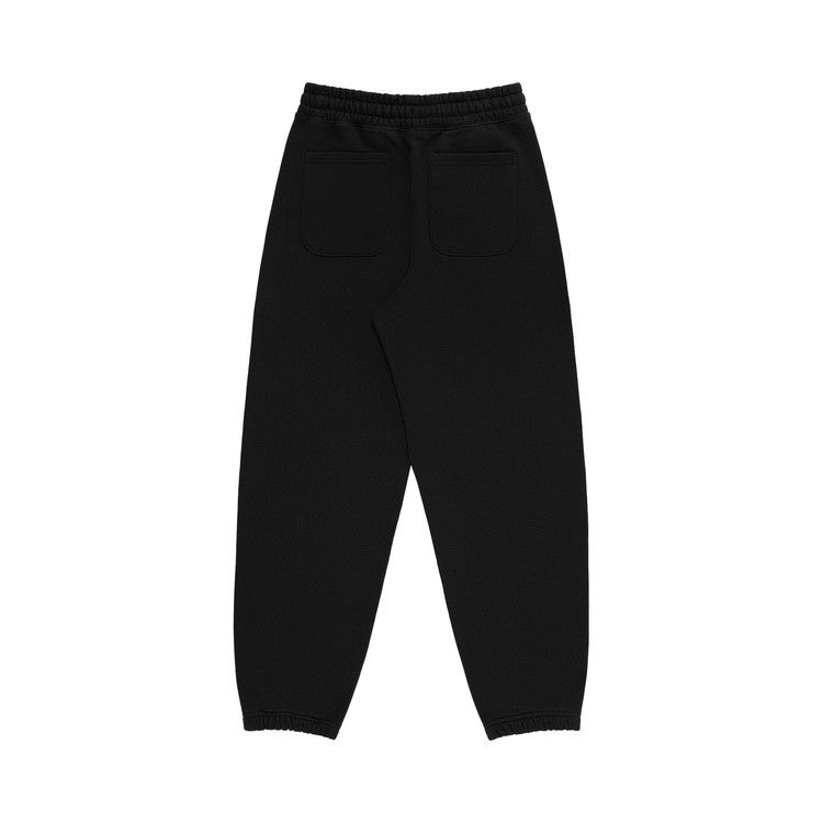 Aimé Leon Dore Tonal Logo Sweatpants 'jet Black'