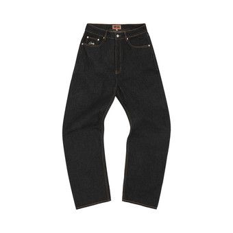 ン 大人気 新品 ノ Corteiz Buy Dual CRTZ0108 - Wash' 'Black Jeans Baggy Stripe パンツ