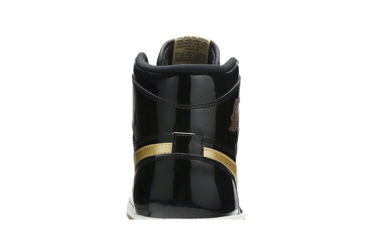 Air Jordan 1 RETRO High OG Black Gold Pl