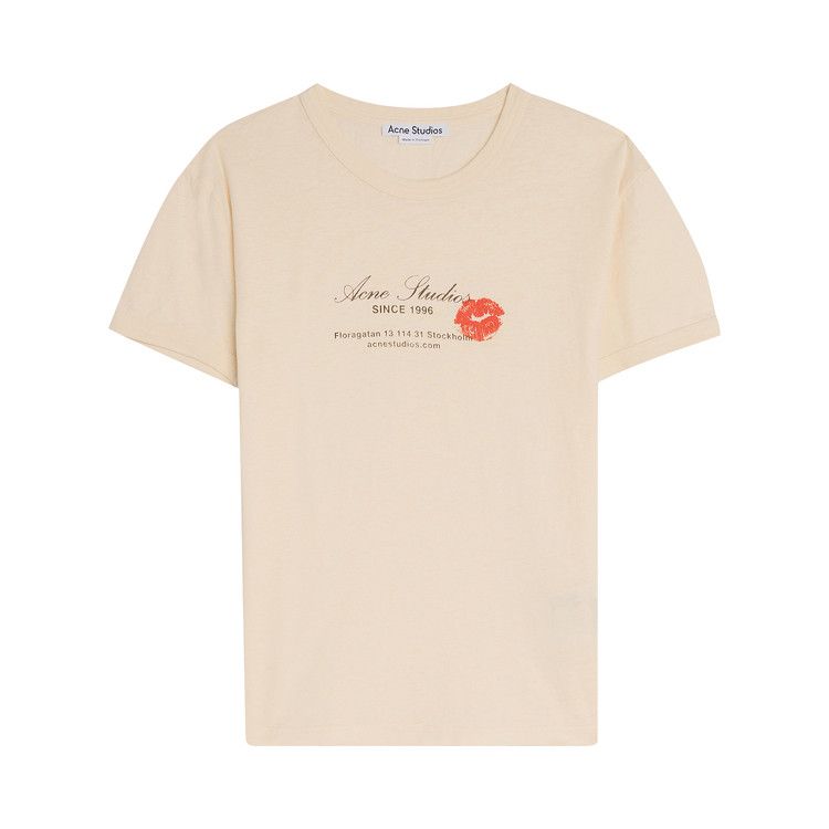 Buy Acne Studios T-Shirt 'Pearl Grey' - AL0460 GOAT PEAR | GOAT