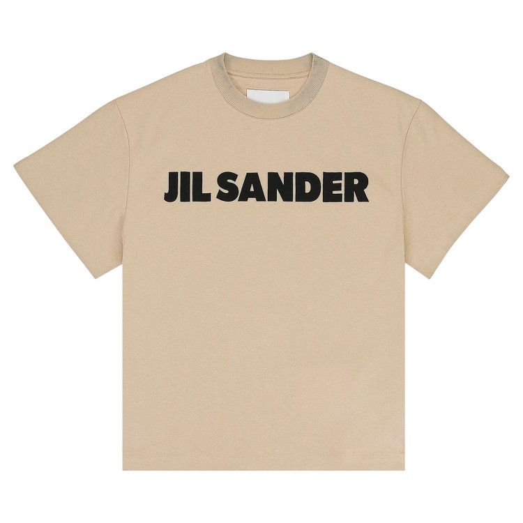 Buy Jil Sander Logo T-Shirt 'Dark Sand' - J02GC0001 J20215