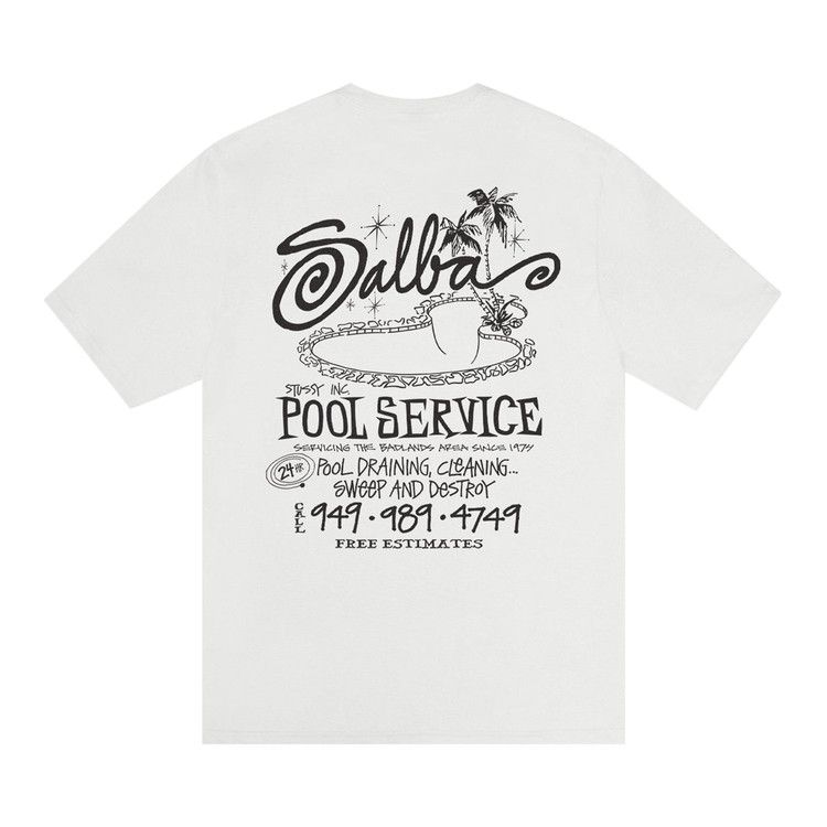 Stussy Pool Service Tee Pigment Dyed 'natural'