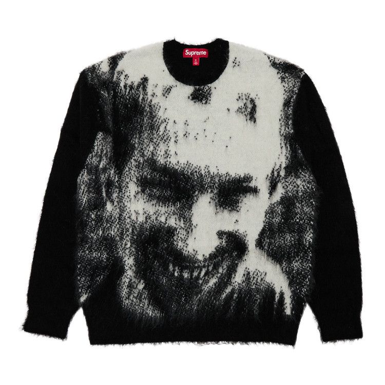 Buy Supreme x Aphex Twin Mohair Sweater 'Black' - SS25SK5 BLACK | GOAT