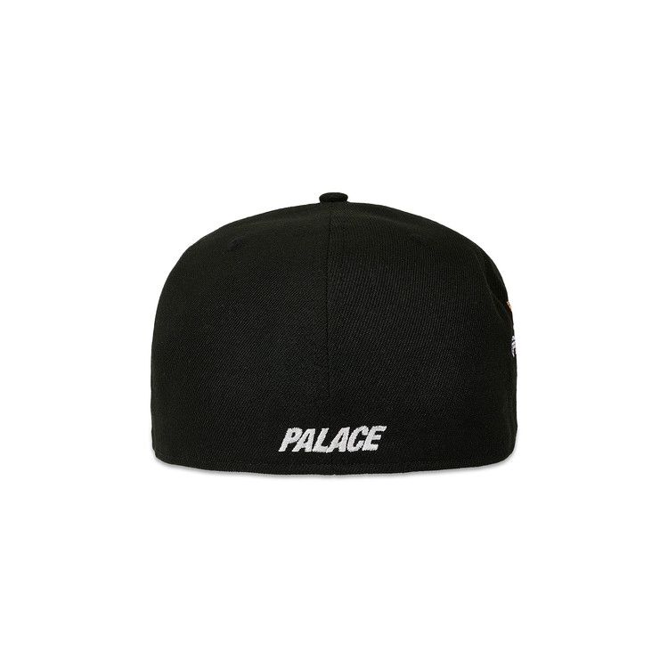 帽子 palace NEW ERA PEAK BEANIE BLACK New Era Peak Beanie Black - Spring 2024 - Palace Community