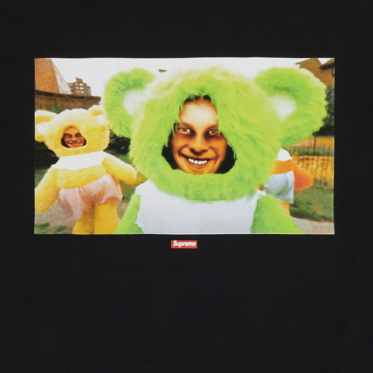 Buy Supreme x Aphex Twin Donkey Rhubarb Long-Sleeve Tee 'Black