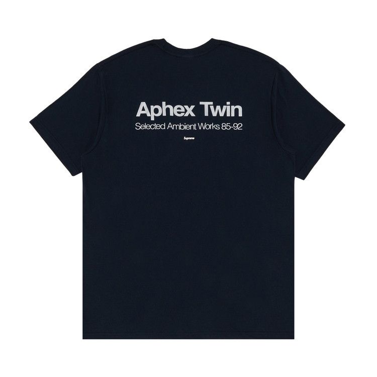 Supreme X Aphex Twin Ambient Works T-Shirt Navy