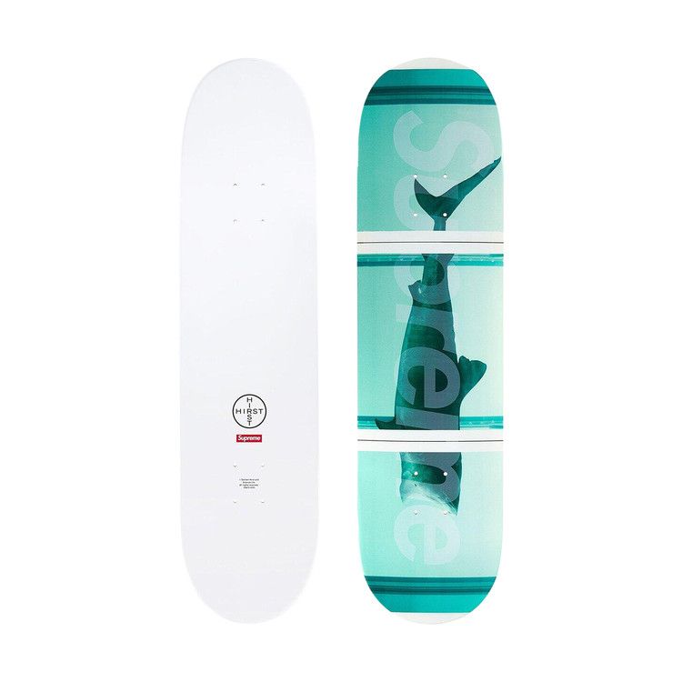 Buy Supreme x Damien Hirst Shark Skateboard 'Multicolor