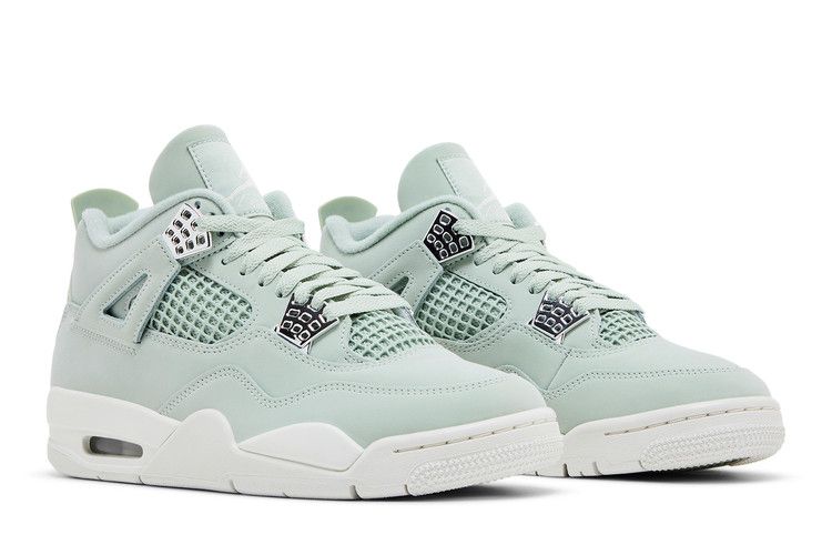 Wmns Air Jordan 4 RETRO 'abundance / Seafoam'