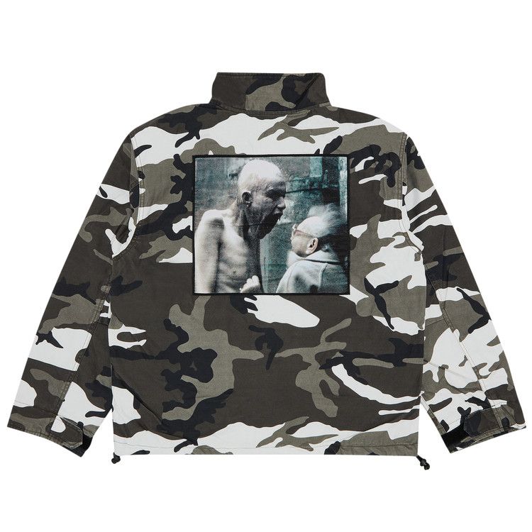 Supreme X Aphex Twin Alpha Industries Cargo Jacket Snow Camo