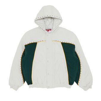 Buy Supreme Studded Stadium Jacket 'White' - SS25J38 WHITE | GOAT