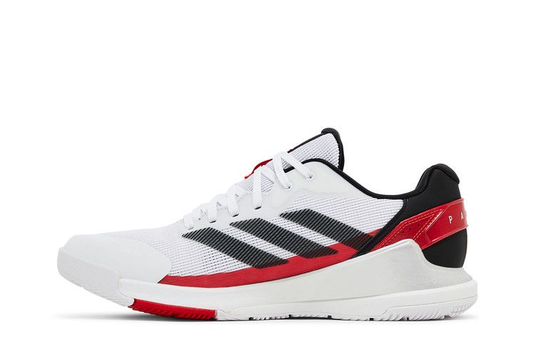 adidas Crazyquick Padel Cloud White Core Black Lucid Red — foto 4