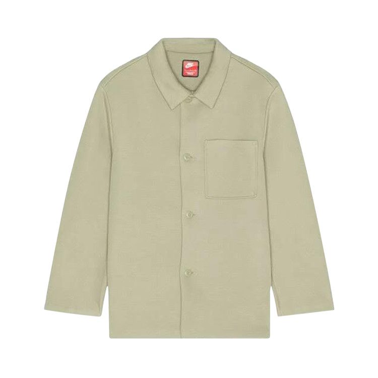 Nike Sportswear Tech Fleece Reimagined Oversized Shacket Dark Stucco