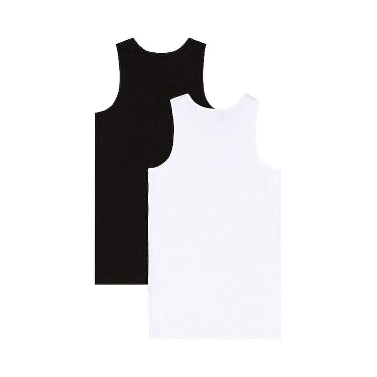 Pleasures Standard Tank Top (2 Pack) 'black/White'