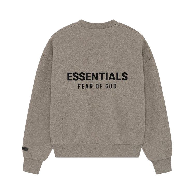 Fear Of God Essentials Classic Fit Fleece Crewneck Homestead Heather