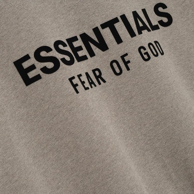 Fear Of God Essentials Classic Fit Fleece Crewneck Homestead Heather