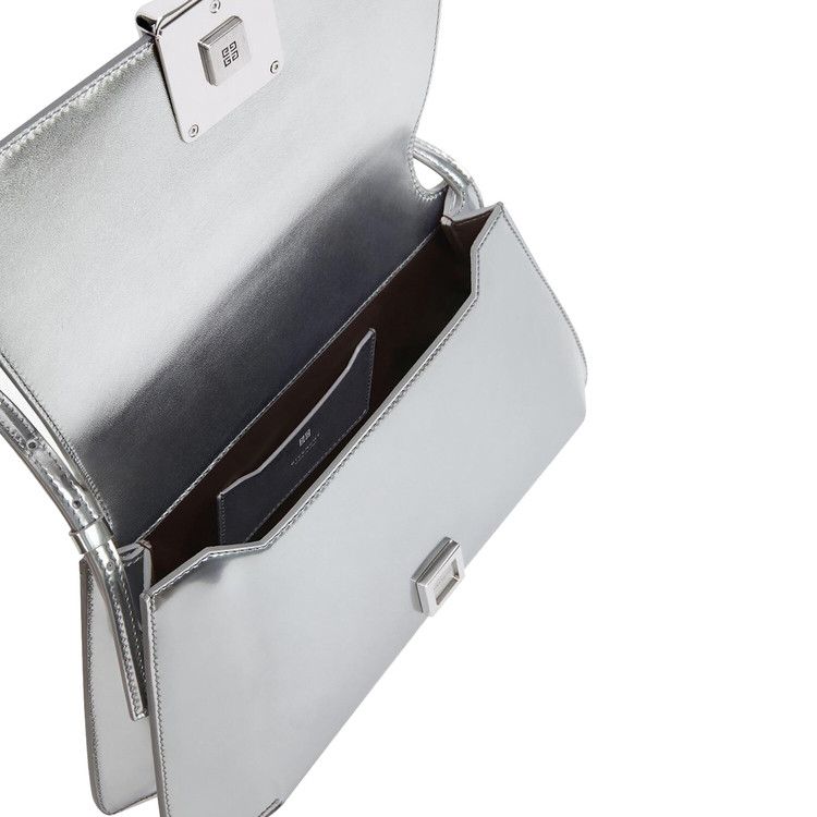Givenchy 4G Liquid Shoulder Bag Light Silvery