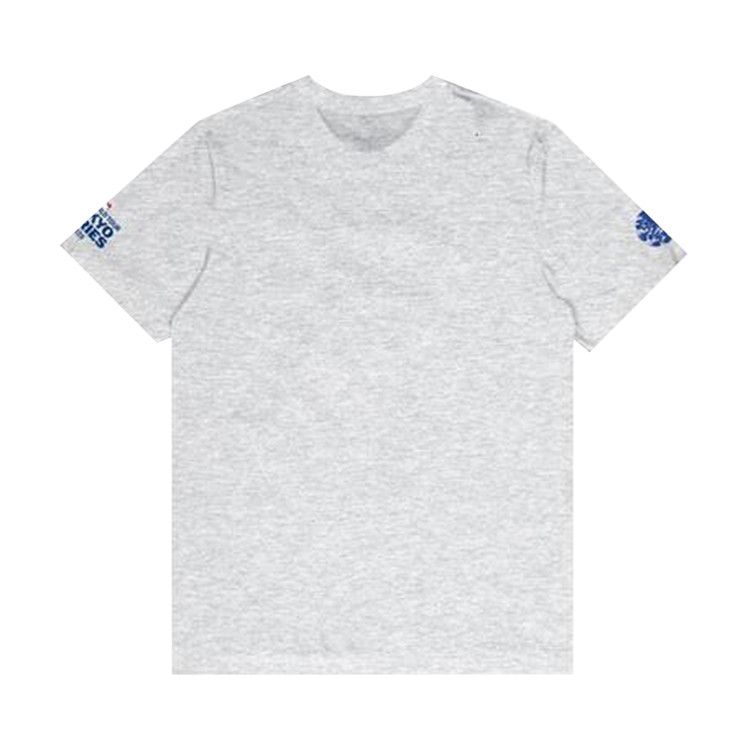 Nike X Takashi Murakami X Mlb World Tour Tokyo Series 2025 Dodgers Shorts-Sleeve T-Shirt Grey