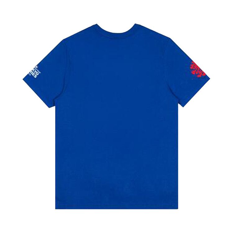 Nike X Takashi Murakami X Mlb World Tour Tokyo Series 2025 Cubs Shorts-Sleeve T-Shirt Blue