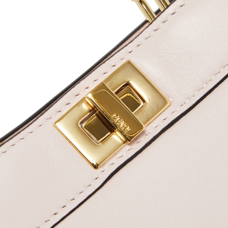 Fendi Peekaboo Leather Handbag 'pink'