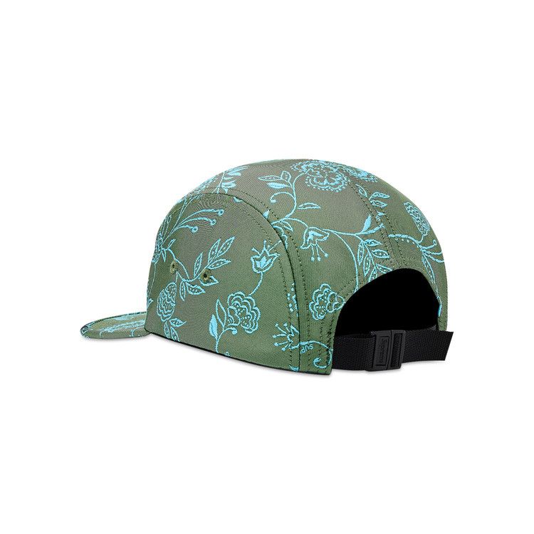 Buy Supreme Floral Jacquard Camp Cap 'Green' - SS25H36 GREEN