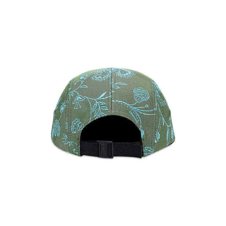 帽子 Supreme Floral Jacquard Camp Cap Supreme Floral Jacquard Camp Cap Black - SS25 - US