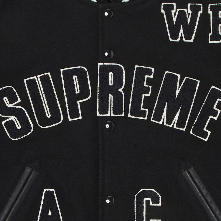 Supreme Praises Varsity Jacket (SS25) - $598