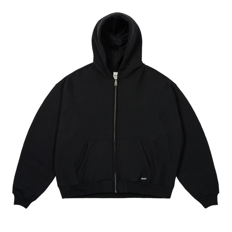 Buy Palace Unisex Zip Hood 'Black' - P28CS087 | GOAT AE
