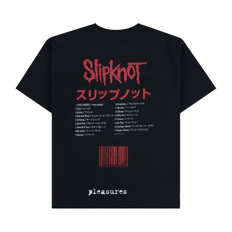 PLEASURES x Slipknot コラボ SELF-TITLED リンガー Tシャツ Pleasures X Slipknot Self Titled Ringer Shirt (White