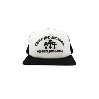 【人気/関税/送料込み】 Chrome Hearts King Taco Foam Front Me Chrome Hearts King Taco Foam Front Mesh Trucker Hat (CHROME