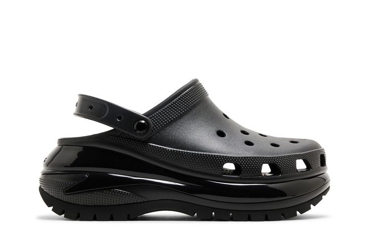 Crocs Classic Mega Crush Clog Black — foto 2