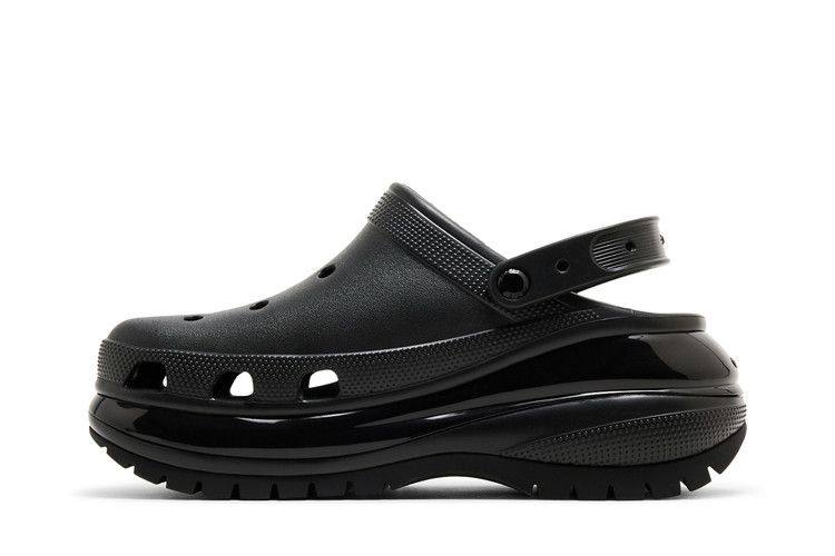 Crocs Classic Mega Crush Clog Black — foto 4