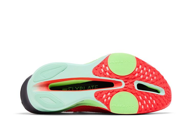Nike Air Zoom Alphafly Next% 3 Bright Crimson Lime Blast Mint Foam Cave Purple — foto 5