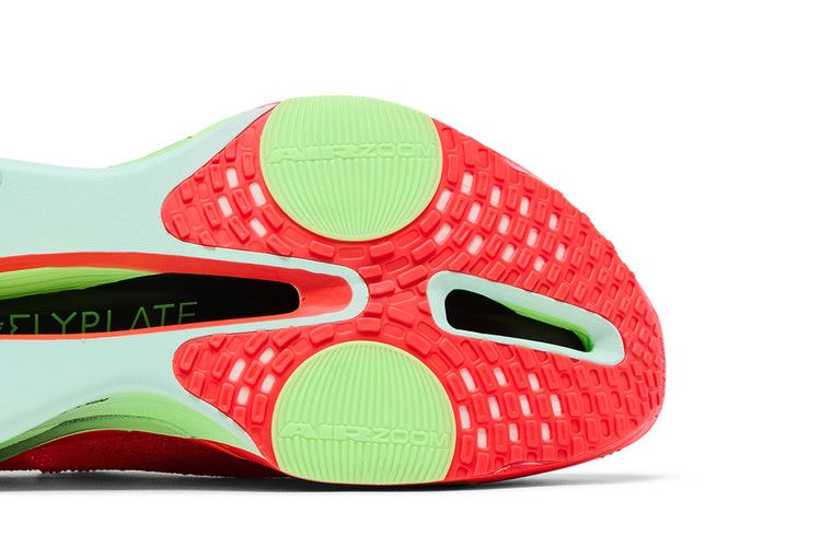 Nike Air Zoom Alphafly Next% 3 Bright Crimson Lime Blast Mint Foam Cave Purple — foto 6
