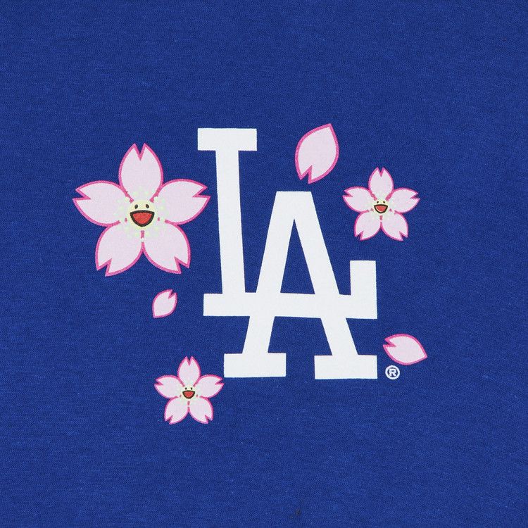 Nike X Takashi Murakami X Mlb World Tour Tokyo Series 2025 Dodgers Long-Sleeve T-Shirt Blue