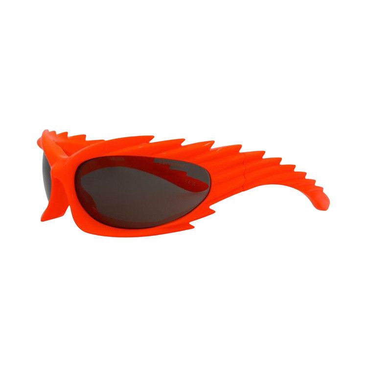 Balenciaga Wrap Around Sunglasses Orange/Grey